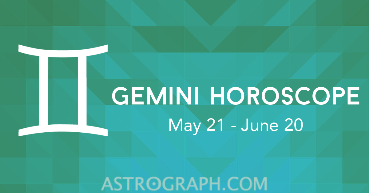 Gemini Horoscope for April 2016