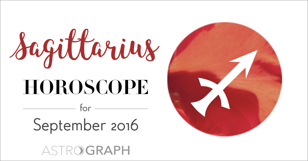 Sagittarius Horoscope for September 2016