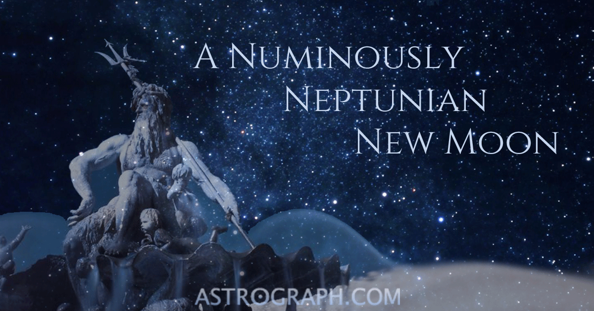 A Numinously Neptunian New Moon