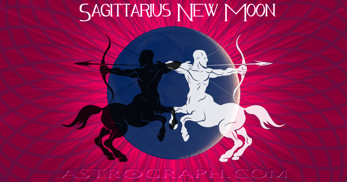 The Difficulty and Ease of Flow of the Sagittarius New Moon