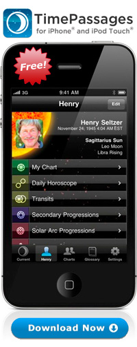 TimePassages Mobile - Astrology for iPhone and iPod Touch