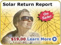 Solar Return Report Sale!