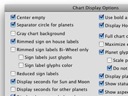 chart options screenshot