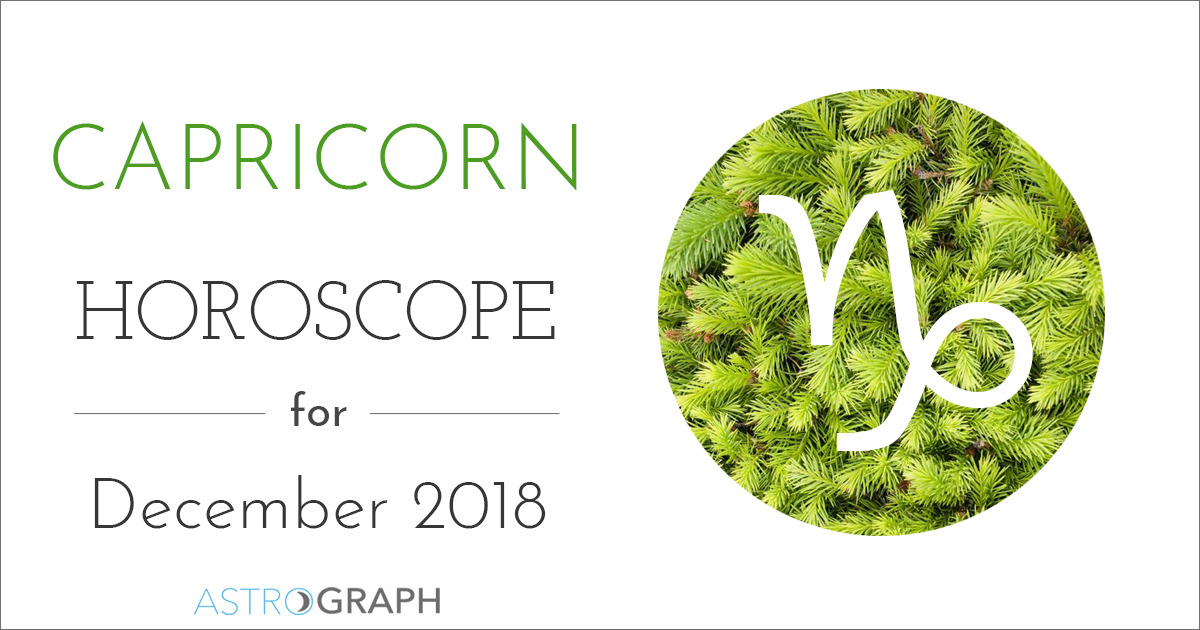 Capricorn Horoscope for December 2018