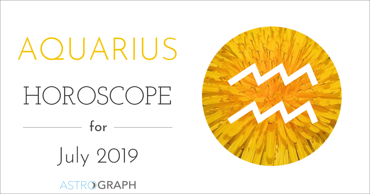 Aquarius Horoscope for July 2019