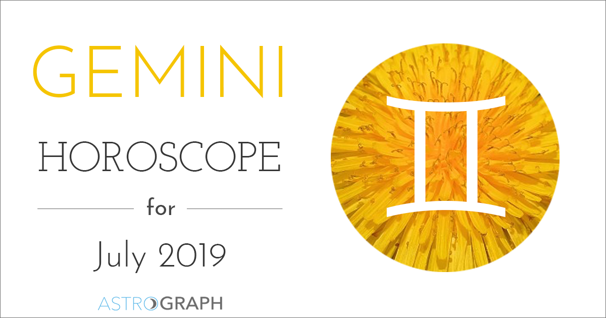 Gemini Horoscope for July 2019