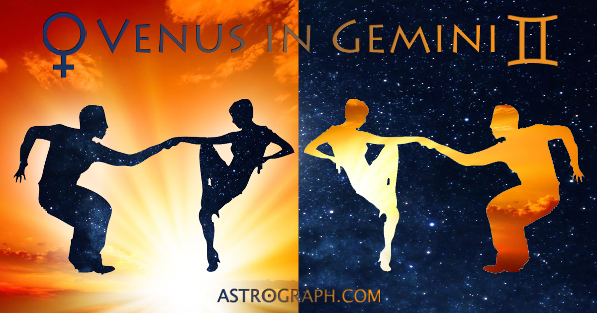 Venus Enters Gemini: Dance Between the Winds of Change