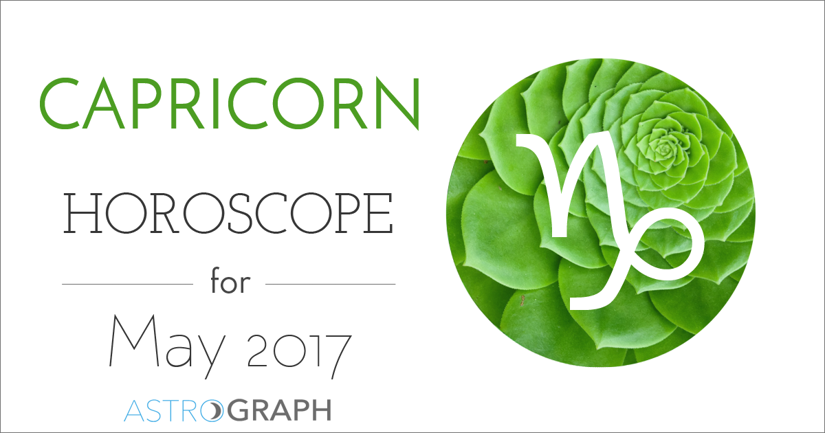 Capricorn Horoscope for May 2017