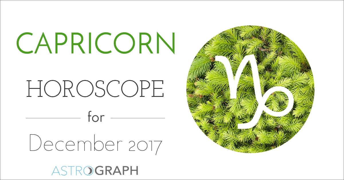 Capricorn Horoscope for December 2017