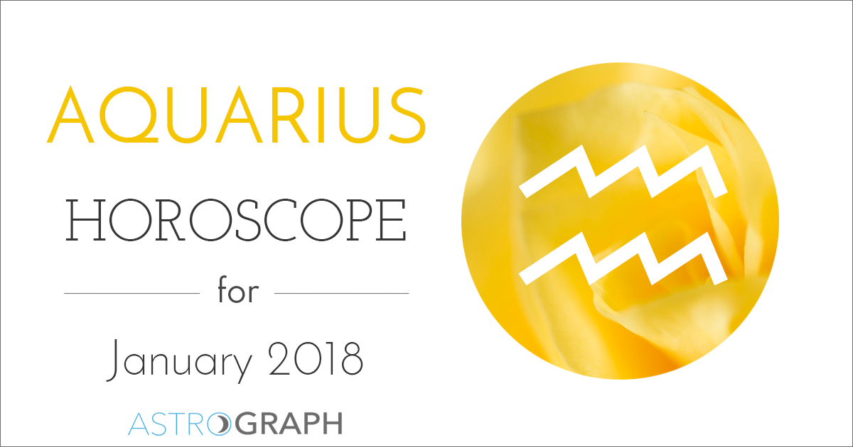 Aquarius Horoscope for January 2018