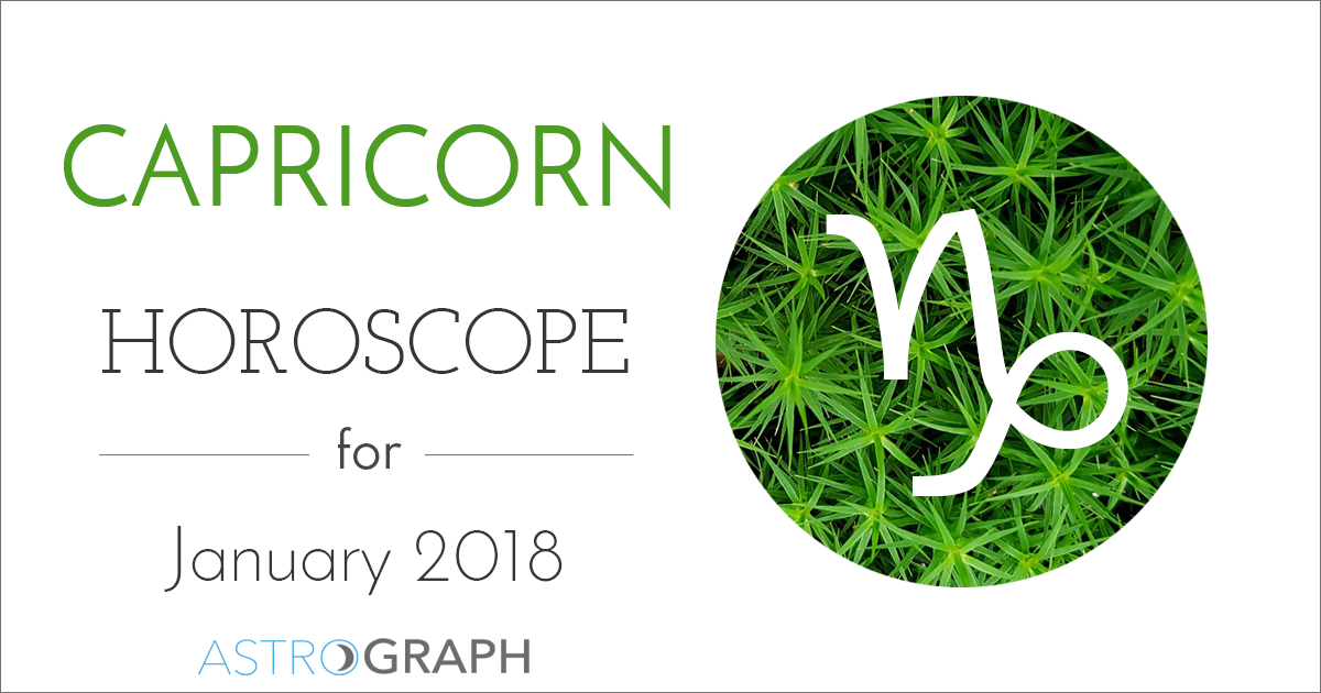 Capricorn Horoscope for January 2018