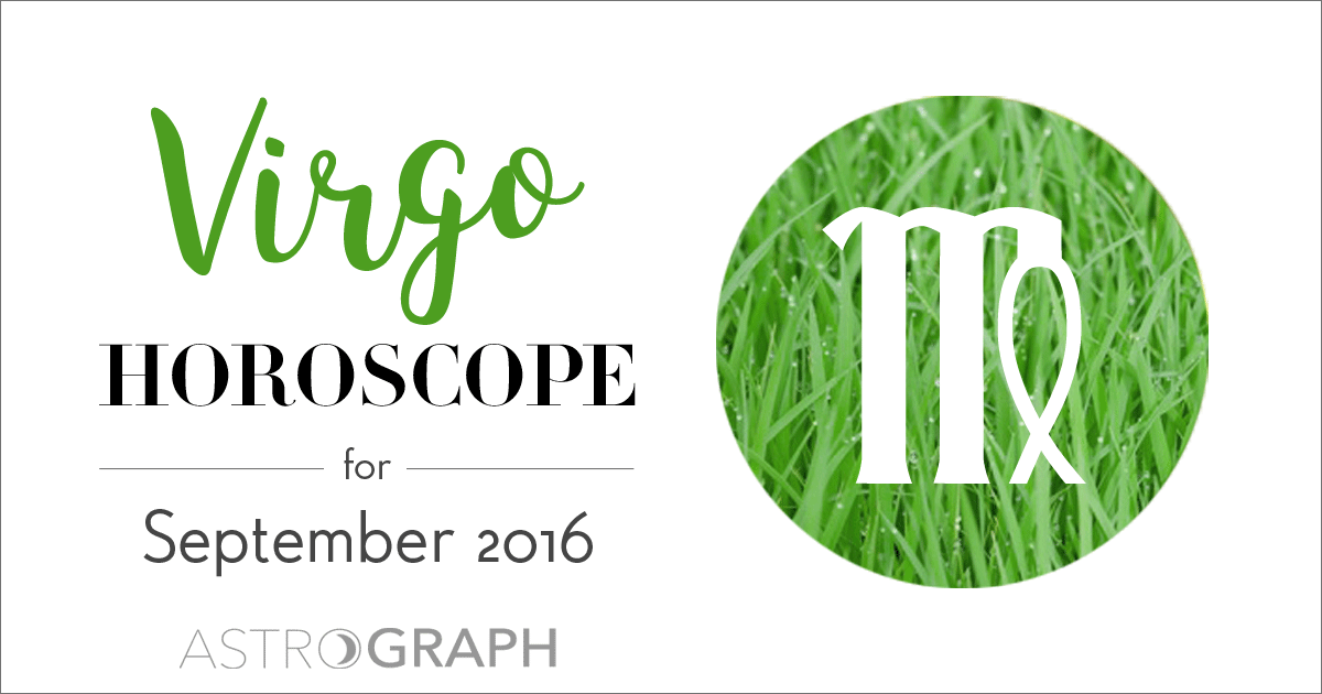 Virgo Horoscope for September 2016