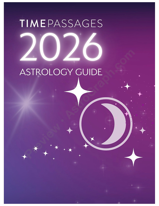 Preview page 1: 2026 Astro Guide cover