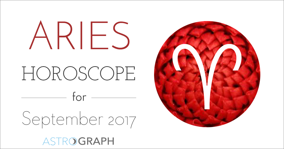 ASTROGRAPH - Aries Horoscope for September 2017