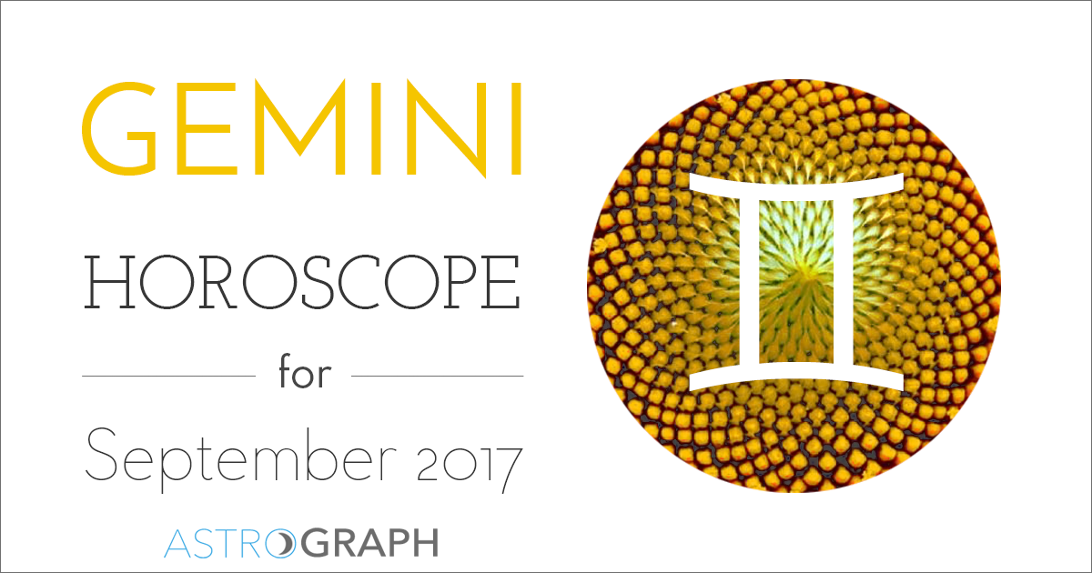 Gemini Horoscope for September 2017