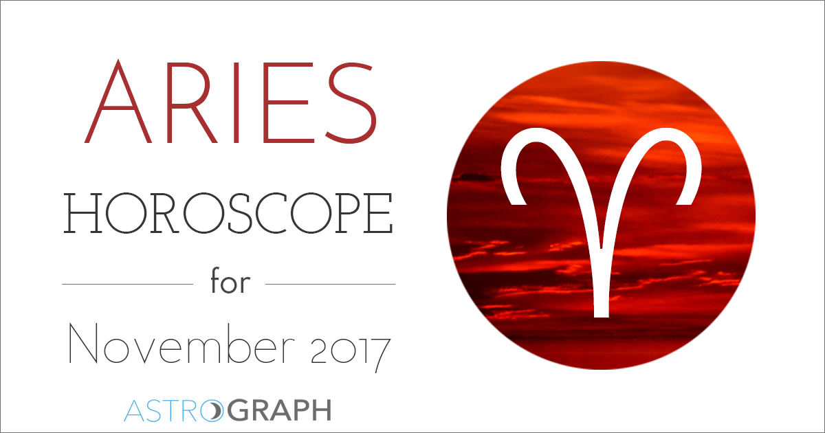 ASTROGRAPH - Aries Horoscope for November 2017