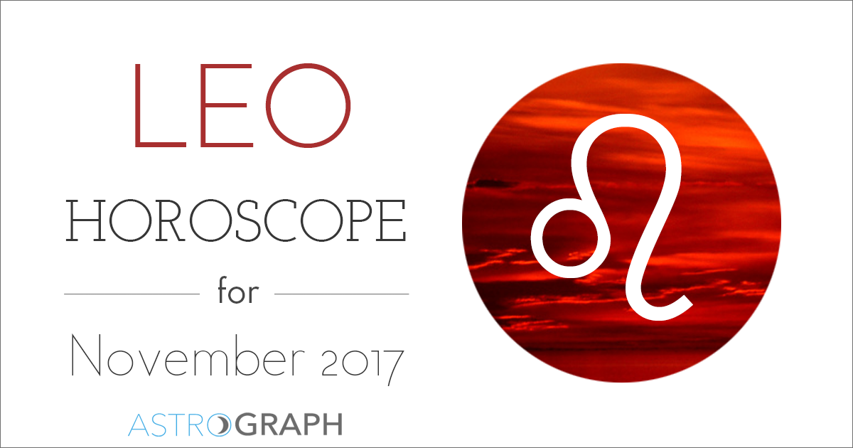 Leo Horoscope for November 2017