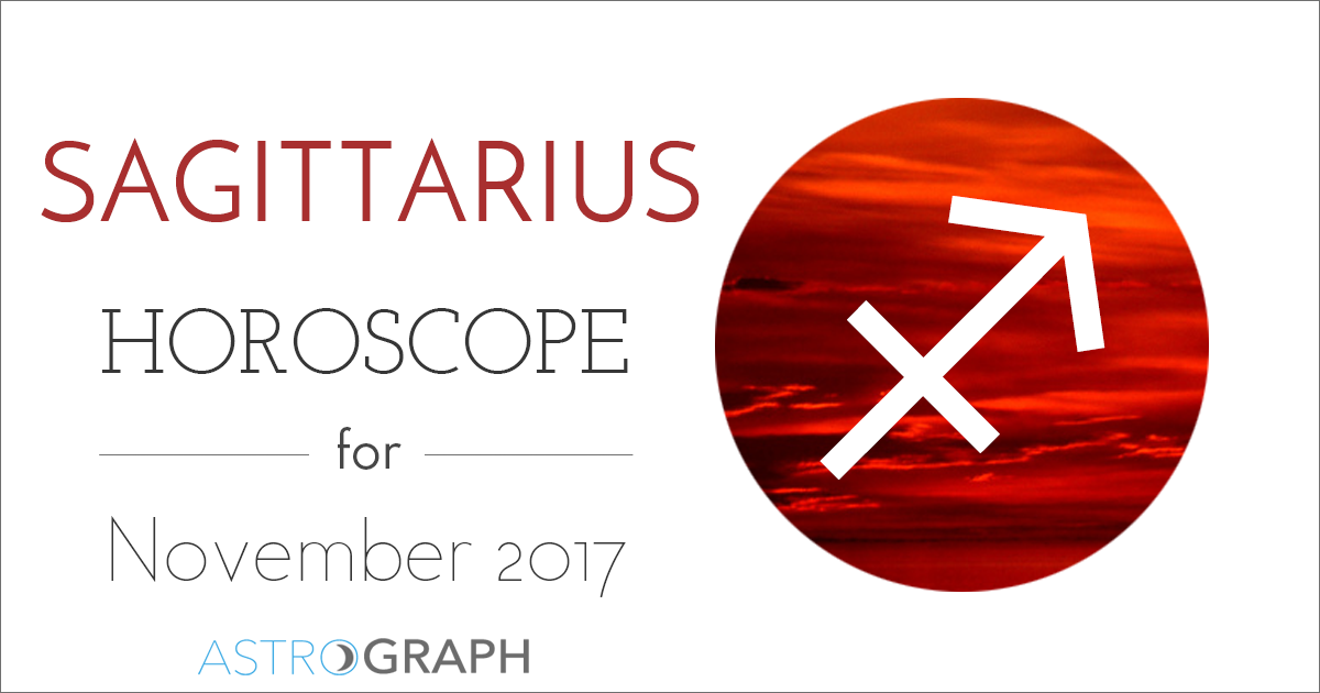 ASTROGRAPH - Sagittarius Horoscope for November 2017