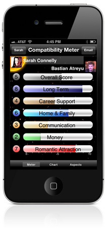 iphone astrology app Screenshot