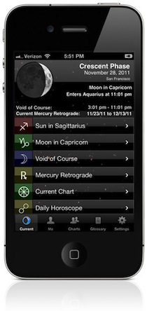astrograph timepassages for the iphone and ipod touch astrology app birth chart