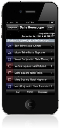 astrology iphone Screenshot